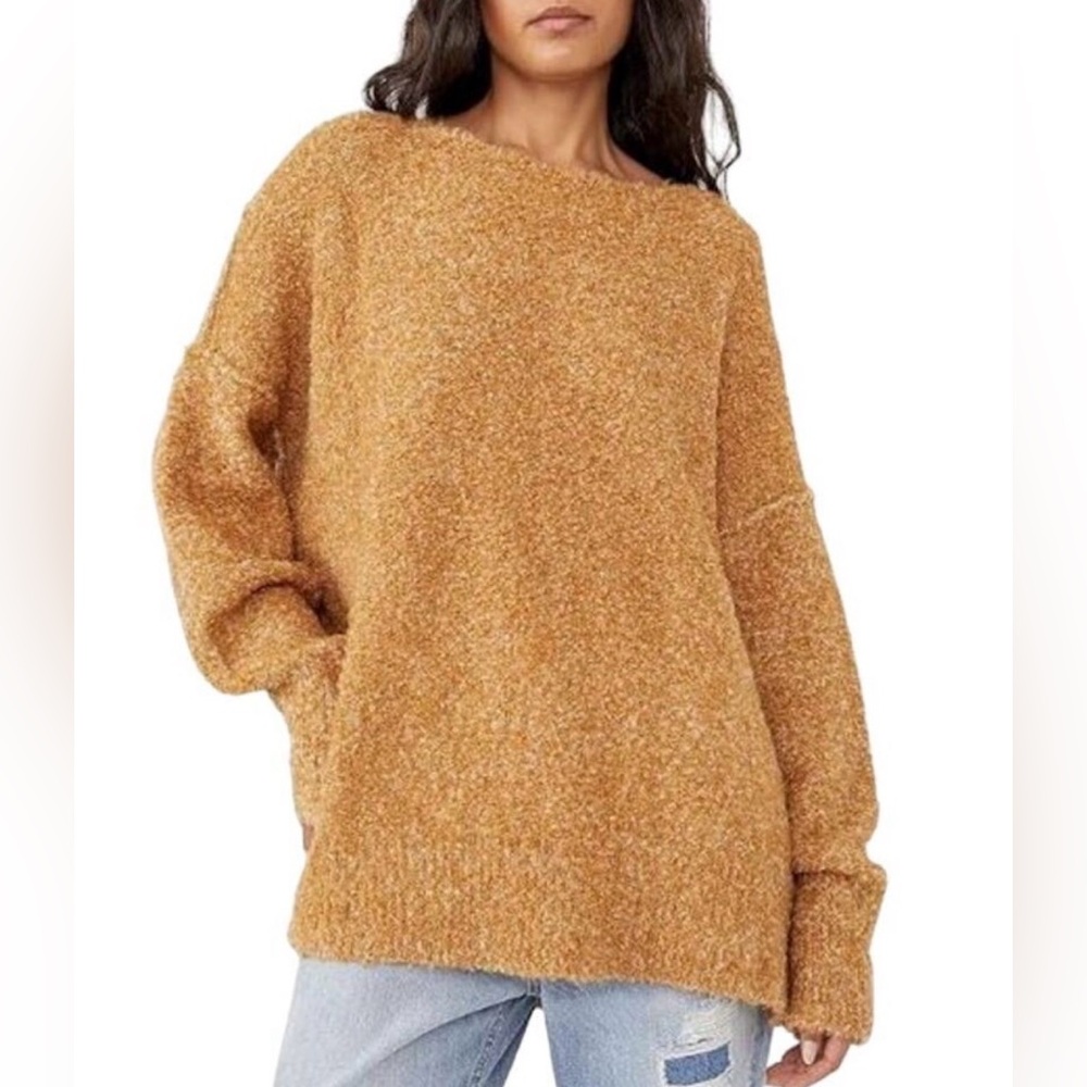 Free People Moira Slouchy Tunic Sweater-M